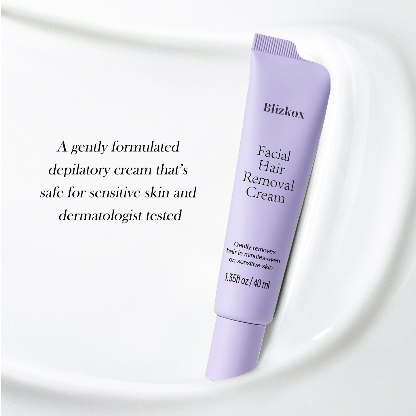 Blizkox™ Silk Soft Hair Removal Cream – Gentle, Fast & Effective for All Skin Types