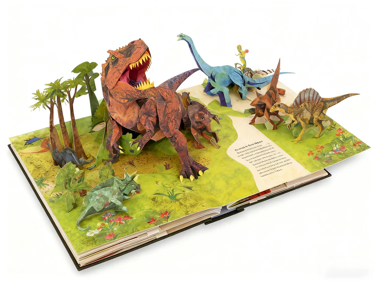 🦖3D Encyclopedia Prehistorica: Dinosaurs — Pop-Up Book