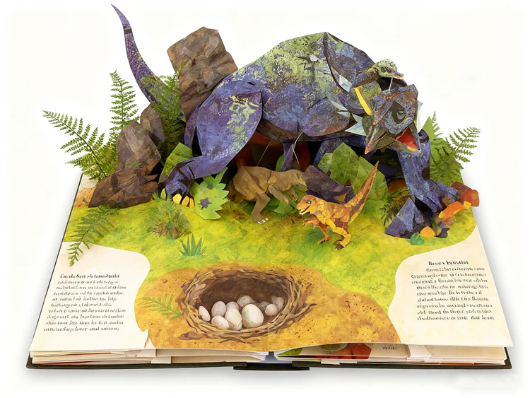 🦖3D Encyclopedia Prehistorica: Dinosaurs — Pop-Up Book