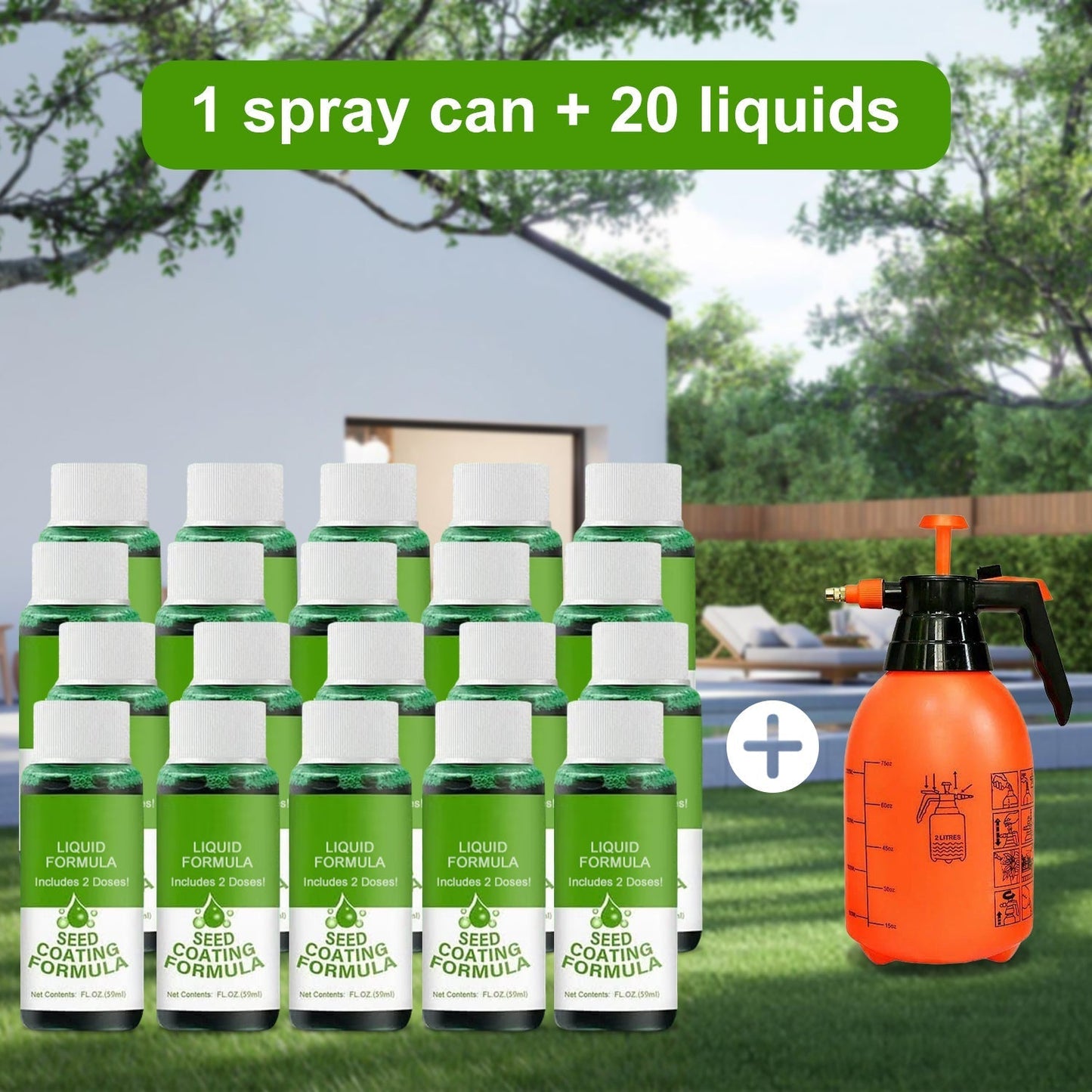 đ„Last Day 70% OFFđ±Hydro Seeding Lawn Solution
