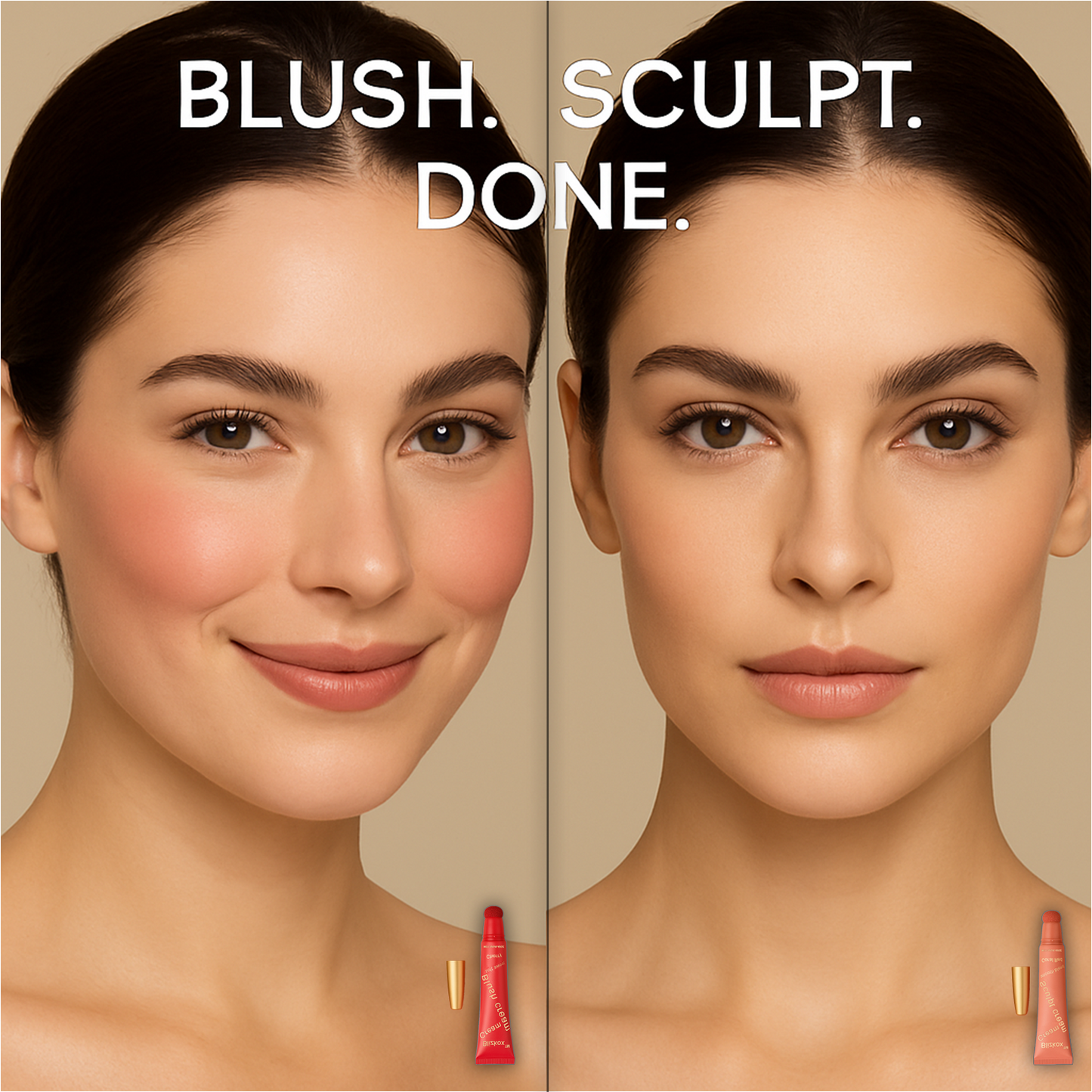 ✔️ official store丨🎀 Sculpt & Blush Set (include high grade makeup brush)