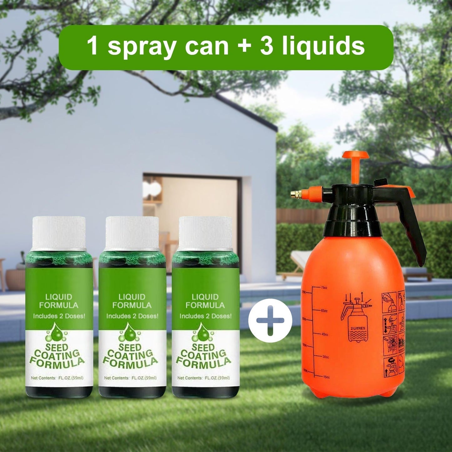 đ„Last Day 70% OFFđ±Hydro Seeding Lawn Solution