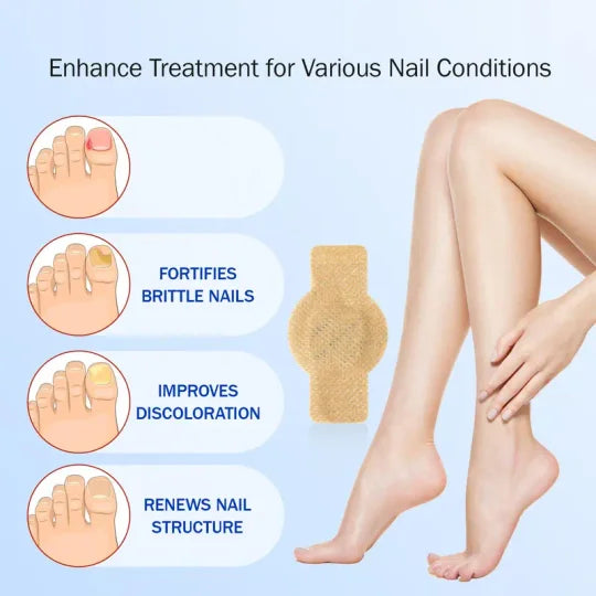 đ„đ„đ„Fungal Nail Patches, 21pcs/box Nail Health Care Patches, Nail Fungus Care Patches, Suitable for Solving Fungal Nails and Other Nail Problems, Nail Supplies, Daily Care Nails Kit Set