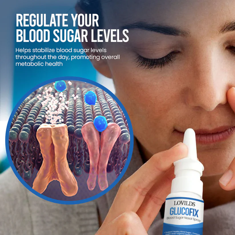š„Last Day Promotionā°-LOVILDS⢠GlucoFix Blood Sugar Nasal Spray