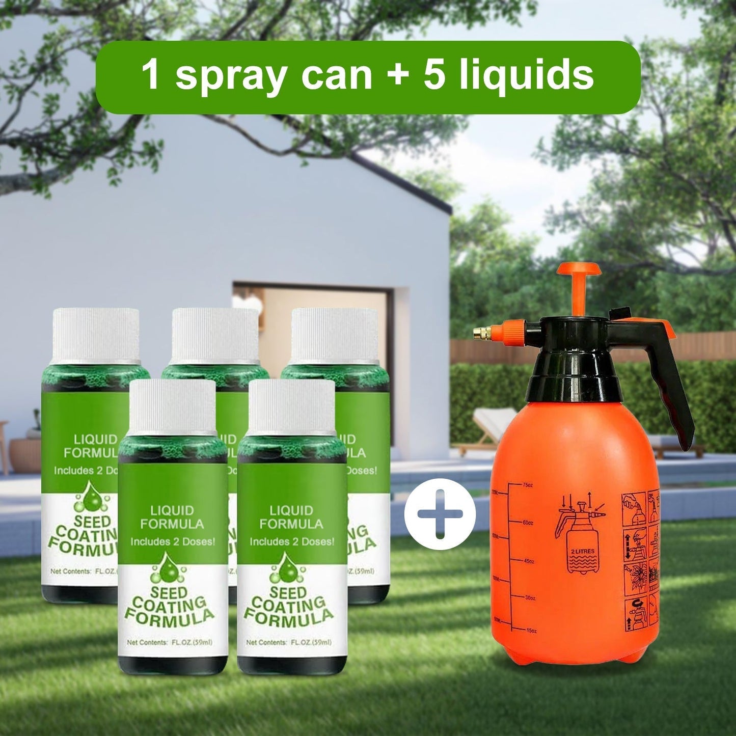 đ„Last Day 70% OFFđ±Hydro Seeding Lawn Solution