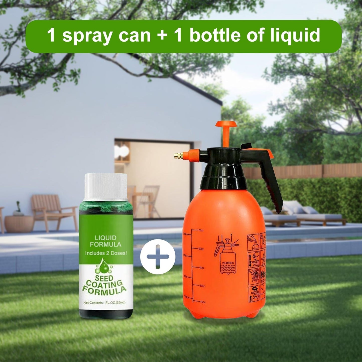đ„Last Day 70% OFFđ±Hydro Seeding Lawn Solution