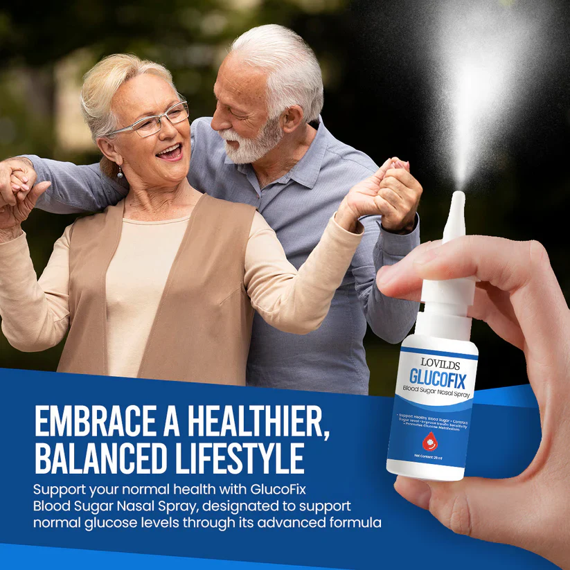 š„Last Day Promotionā°-LOVILDS⢠GlucoFix Blood Sugar Nasal Spray