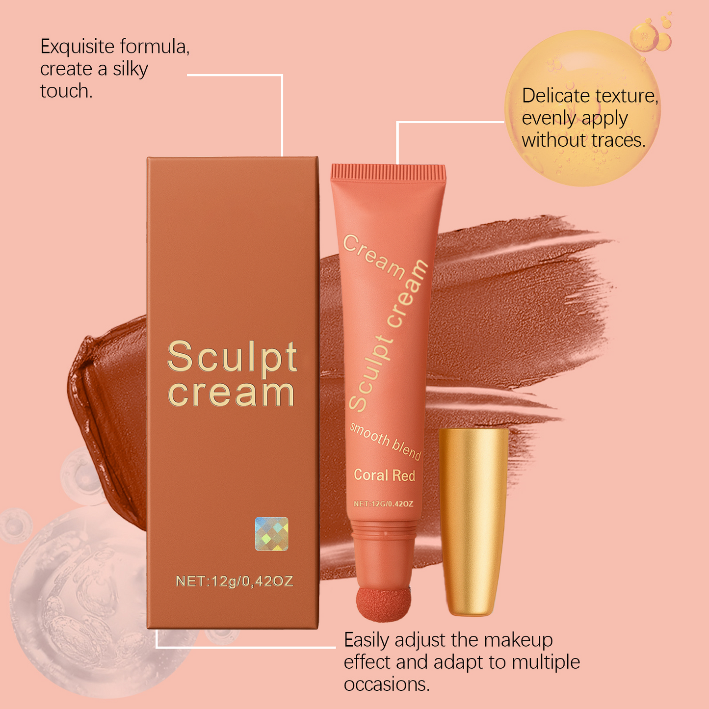 ✔️ official store丨🎀 Sculpt & Blush Set (include high grade makeup brush)