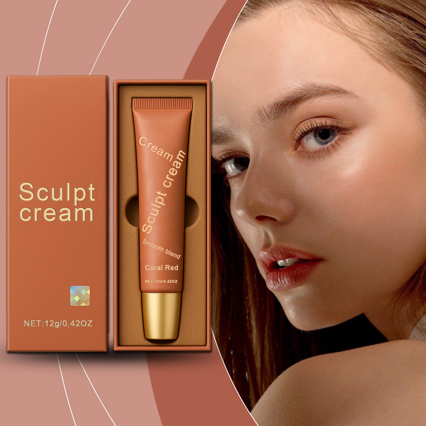 ✔️ official store丨🎀 Sculpt & Blush Set (include high grade makeup brush)