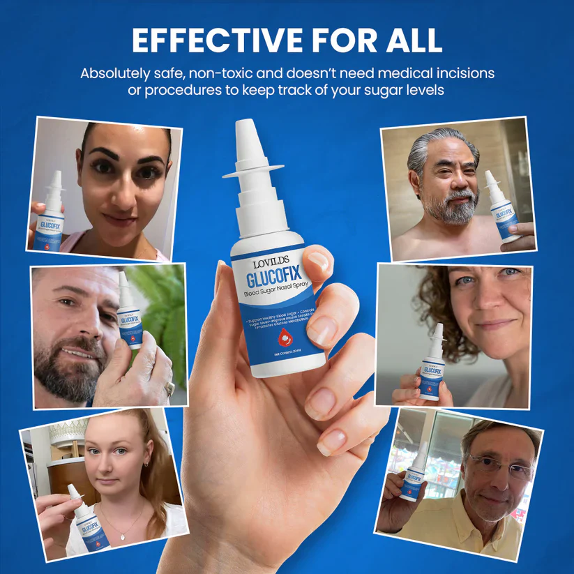 š„Last Day Promotionā°-LOVILDS⢠GlucoFix Blood Sugar Nasal Spray