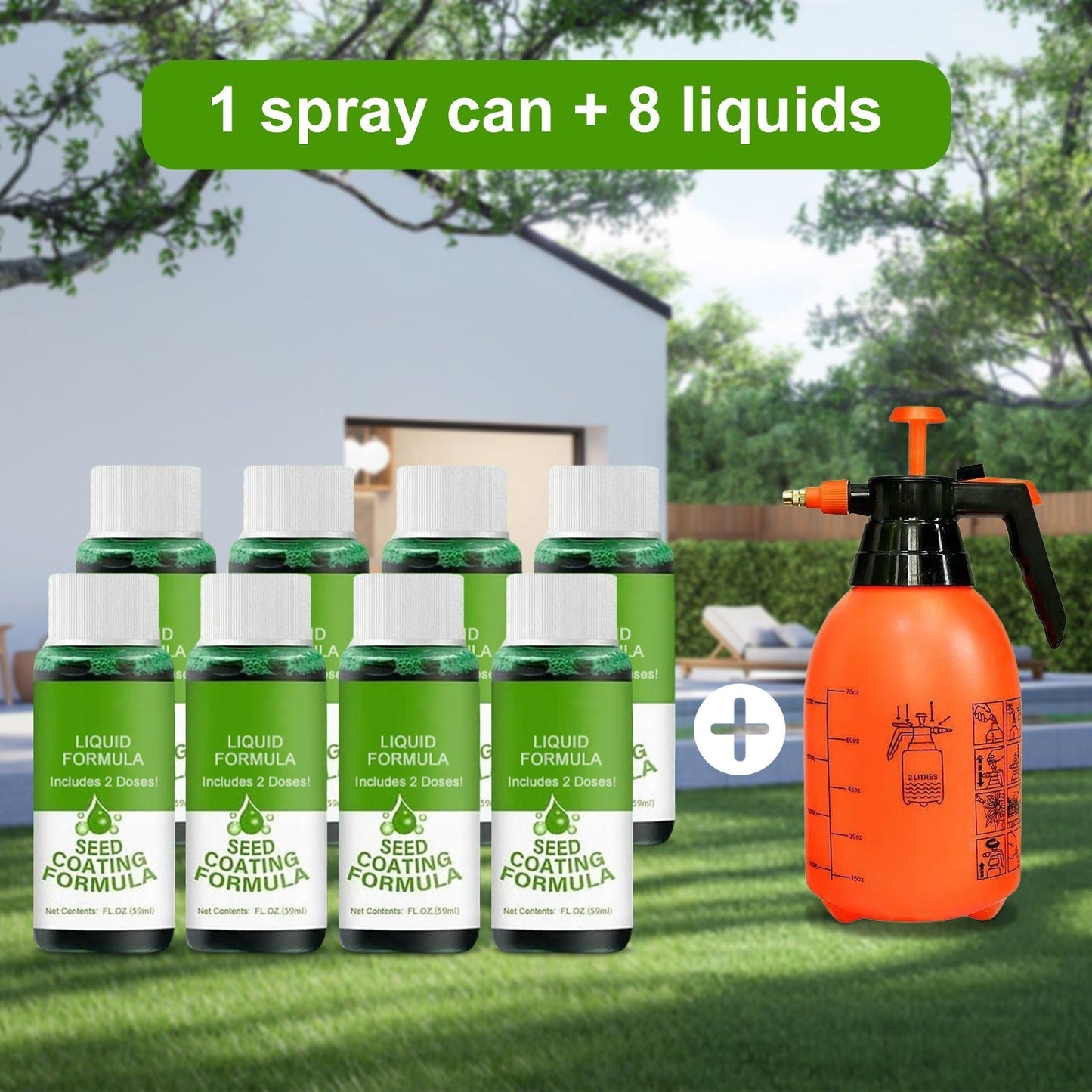 đ„Last Day 70% OFFđ±Hydro Seeding Lawn Solution