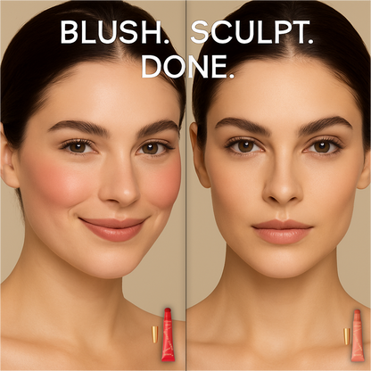 ✔️ official store丨🎀 Sculpt & Blush Set (include high grade makeup brush)