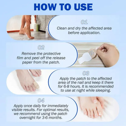 🔥🔥🔥Fungal Nail Patches, 21pcs/box Nail Health Care Patches, Nail Fungus Care Patches, Suitable for Solving Fungal Nails and Other Nail Problems, Nail Supplies, Daily Care Nails Kit Set